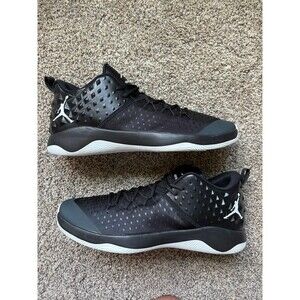 Nike Air Jordan Extra Fly Black White Size 16 Men's